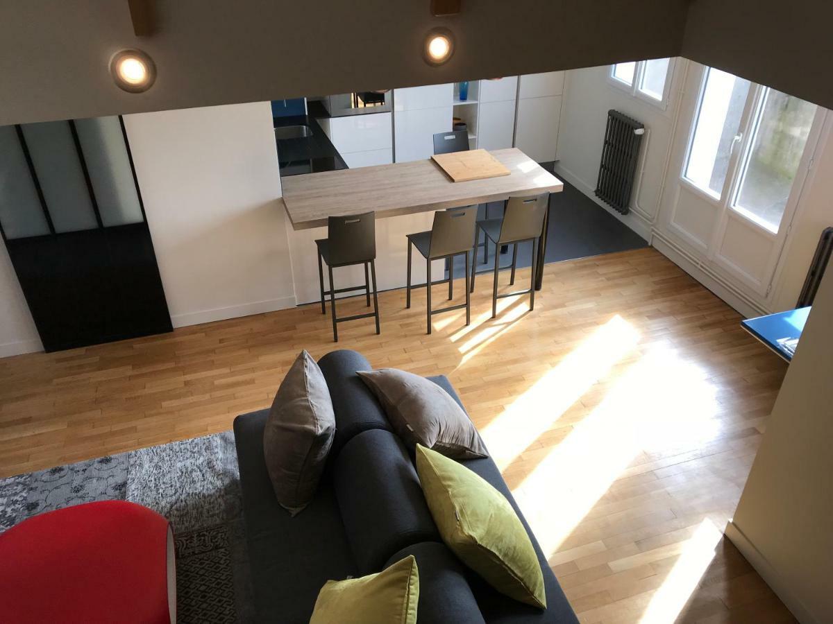 Appartement duplex, Tours centre Extérieur photo